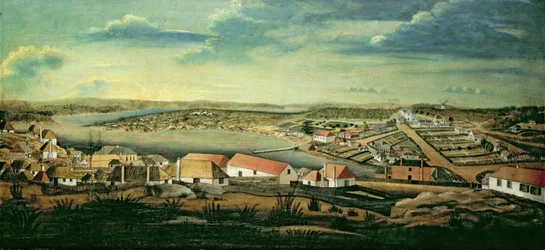 Sydney, Hauptstadt von New South Wales, ca. 1800